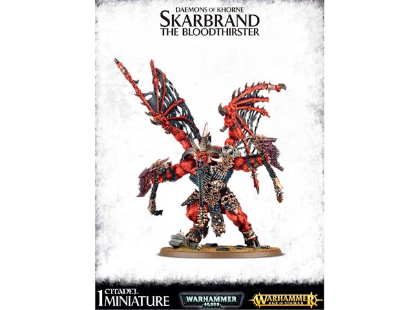 Daemons of Khorne Skarbrand Bloodthirste Warhammer 40K / Age of Sigmar